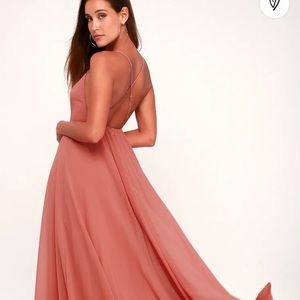 BNWT Lulus long formal dress, size small